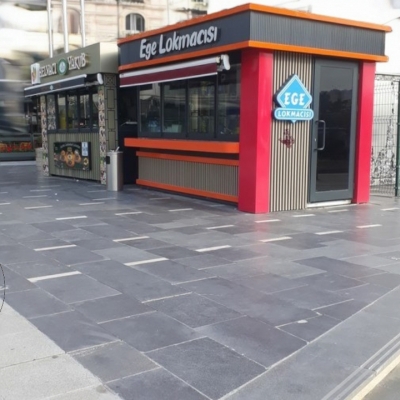 kiosk büfesi
